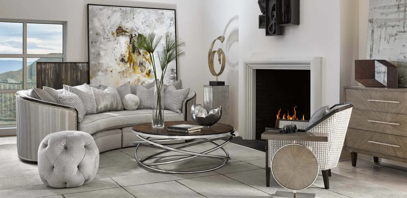 Marge Carson Furniture: California Casual Look