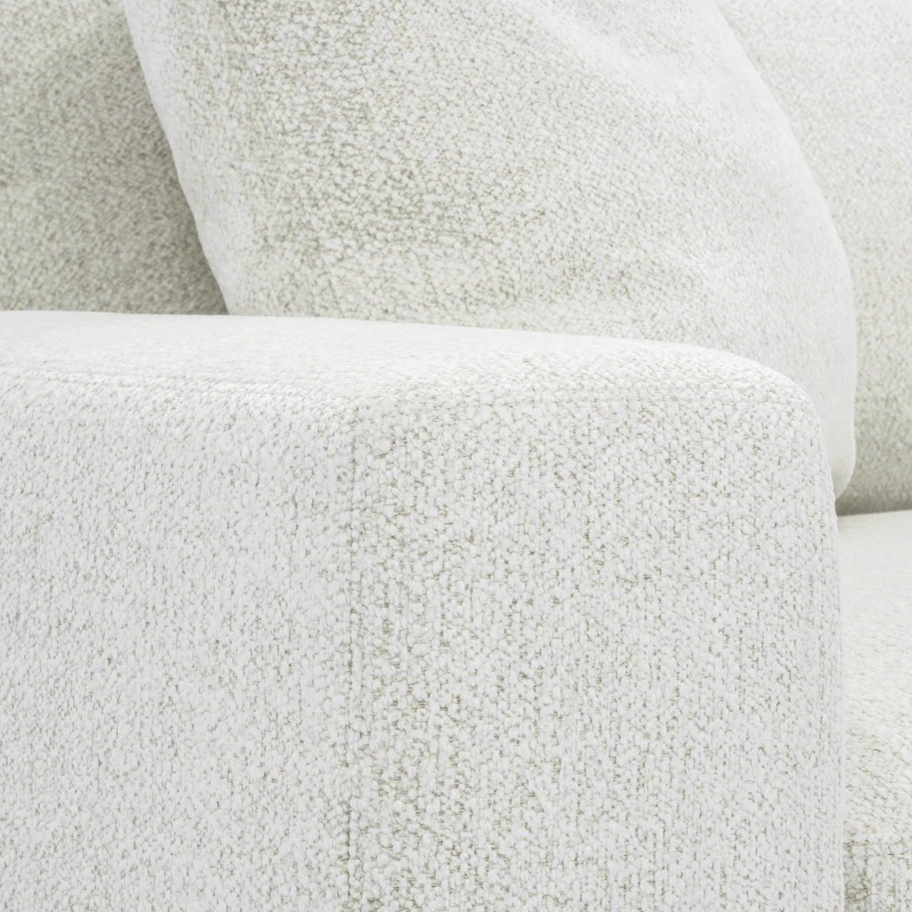 90669-KHn4fp__64643 white steve sofa by American Leather closeup on right arm.