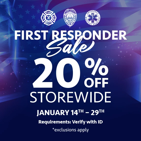 First Responders Sale 2022 (Valid From: January 14, 2022 to January 27, 2022) First Responders Sale 2022 (Valid From: January 14, 2022 to January 27, 2022)