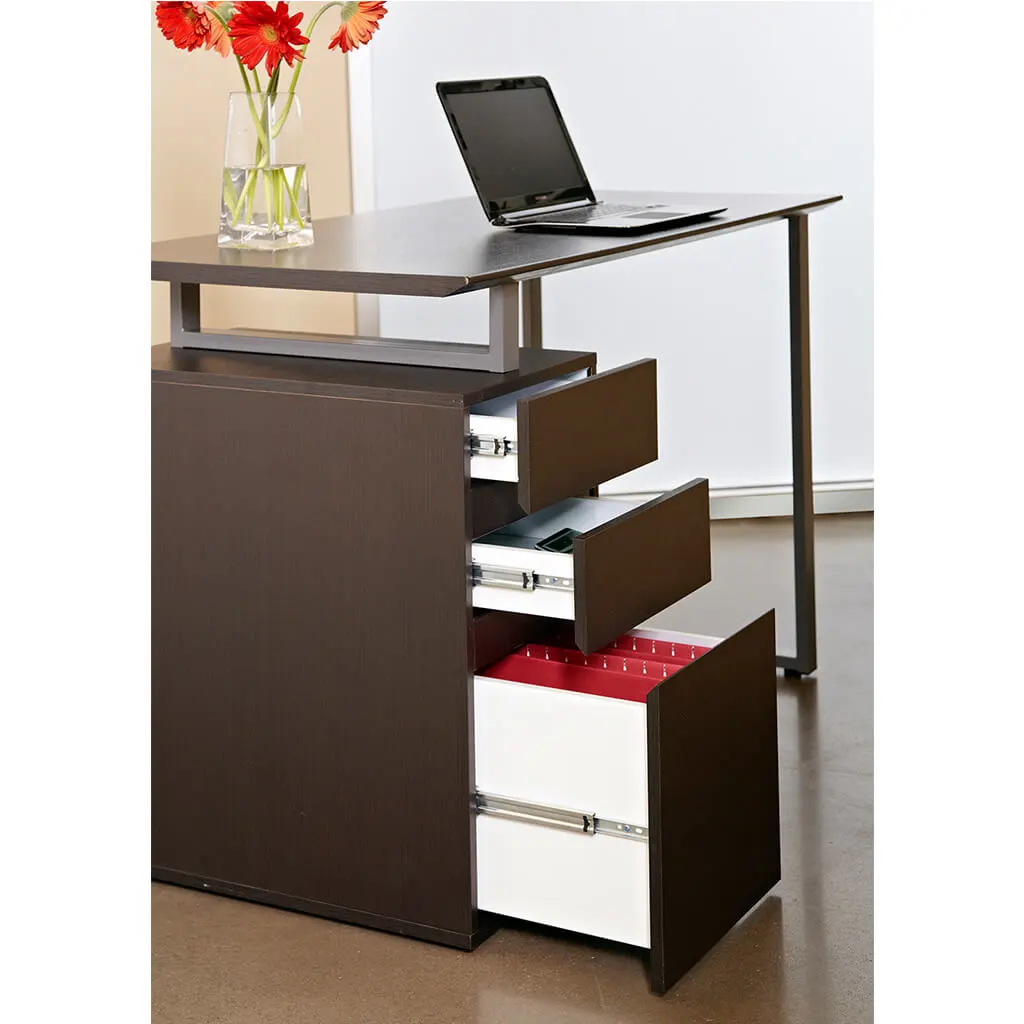 espresso desk staged product image