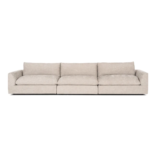 beige three seat sofa silo espen product photo