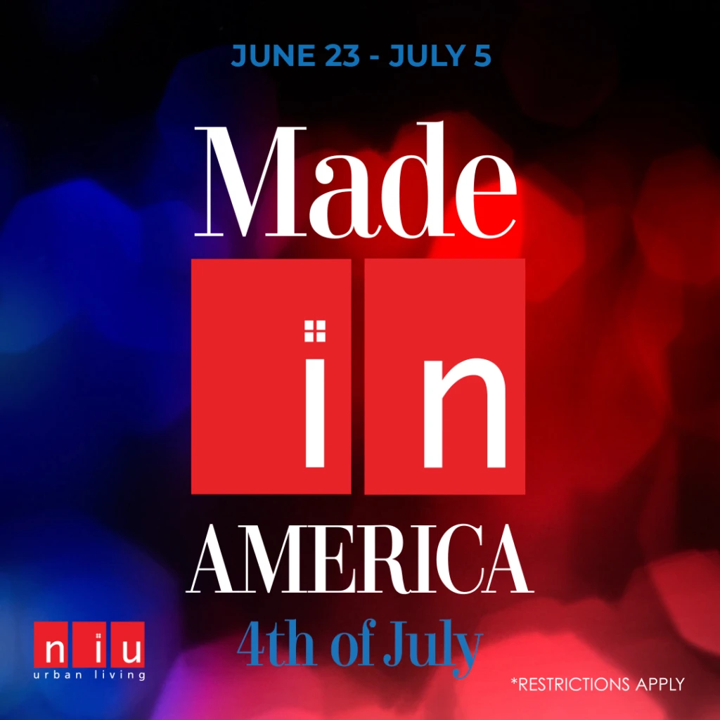 NIU MADE IN AMERICA EVENT (Valid From: June 23, 2025 to July 5, 2025)