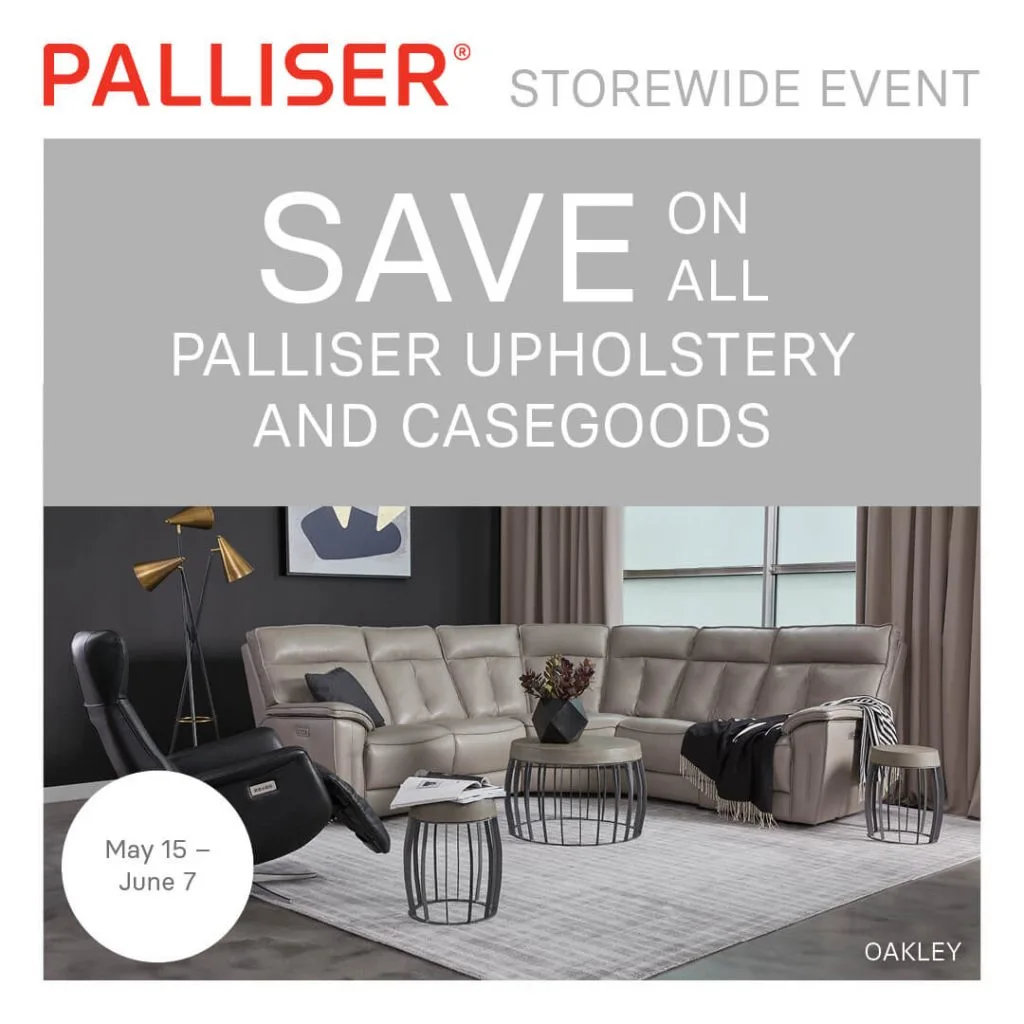 PALLISER UPHOLSTERY (Valid From: May 15, 2020 to June 7, 2020)