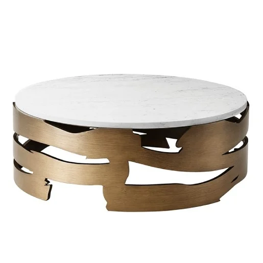 Round coffee table