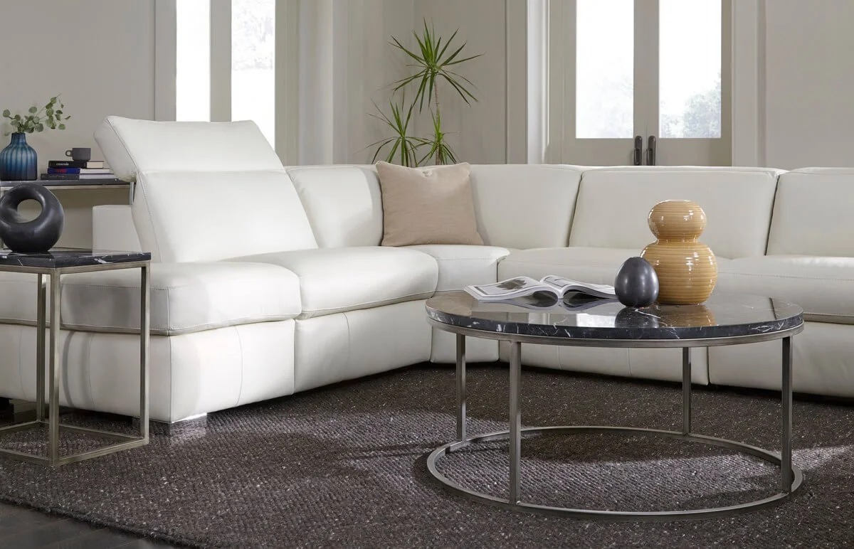 staged motion sectional product gallery image in white